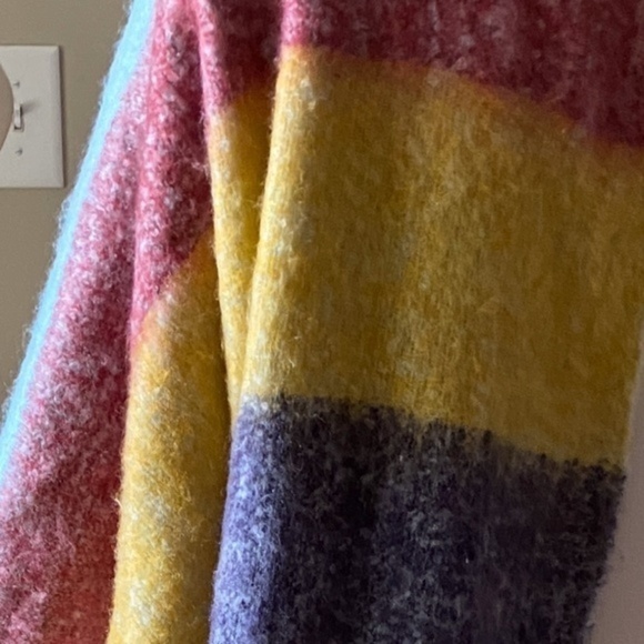 Anthropologie Oversized Blanket Scarf Wrap - Picture 8 of 11
